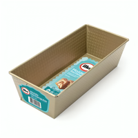 Molde Rectangular 25Cm Non Stick Gold – Ilko Acero Carbónico.