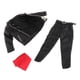 thumbnail image 4 of Conjunto De Chaqueta De Cuero PU Para Hombre 1:12 Con Pantalones, Cinturón, Bufanda, Disfraz Para Figuras De 6'', 4 of 5