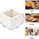 thumbnail image 2 of Moretoes 15 cajas blancas para tortas con ventana, 30,48 × 30,48 × 20,32 cm, 2 of 3