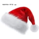 thumbnail image 2 of Sombreros de Navidad para adultos Sombrero de Santa Unisex Vacaciones Capa Roja Confort Sombrero de Navidad para Fiesta Festiva de Año Nuevo, 2 of 3