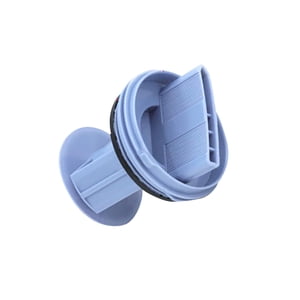 Magideal - Filtro De Bomba De Agua Para Lavadora, Perilla De Tapón De Malla, Duradero, Práctico, Conveniente Filtro De Bomba De Drenaje Para Lavadora, Para Inter Azul