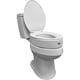thumbnail image 1 of Elevador de asiento de inodoro Carex alargado, elevado, 9 cm, 136 kg de capacidad, 1 of 9