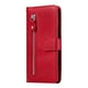 thumbnail image 3 of Funda con Cremallera para iPhone 13 Mini, Carcasa Cartera de Cuero PU con Soporte y Tarjetero, 3 of 5
