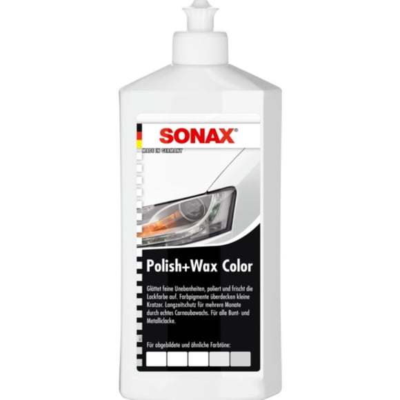 Cera Para Autos Polish Wash Blanco 500 ML, 1 Un
