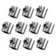 thumbnail image 3 of Abrazaderas De Cable De Acero, Accesorio De Clip Para Fijar Pancartas, Multiusos, Resistentes, 10 Piezas, 3 of 3