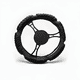 thumbnail image 1 of Funda Cubre Volante Acolchado Auto Eco Cuero Negro, 1 of 3