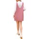 thumbnail image 3 of INSPIRE CHIC Vestido inspirado para mujer Otoño Invierno Tirantes Pana Cuello en V Profundo Sin mangas Casual Mini Pichi S Rosa, 3 of 6