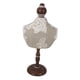 thumbnail image 3 of Soporte De Almacenamiento De Collar Maniquí De Madera Elegante Para Tocador De Tienda De Mostrador, 3 of 5