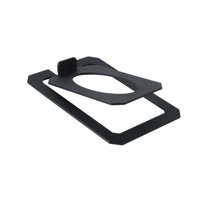 Bothyi - Soporte De Altavoz De Escritorio Elevador Externo Inclinado Para Equipos Informáticos De Estantería Negro