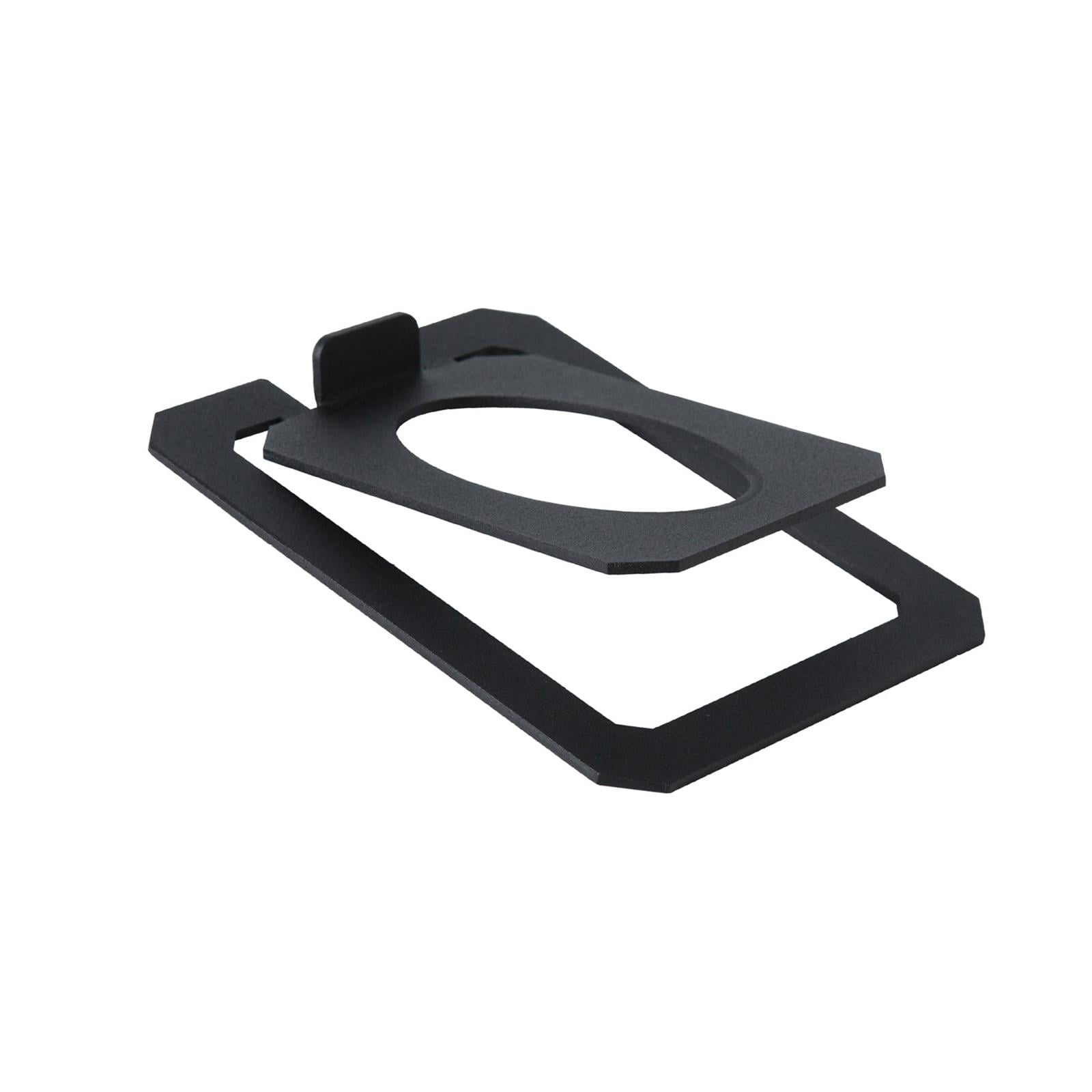 Bothyi - Soporte De Altavoz De Escritorio Elevador Externo Inclinado Para Equipos Informáticos De Estantería Negro