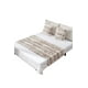 thumbnail image 1 of Piecera De Cama Decorativa Modelo Burbuja Café, 1 of 3