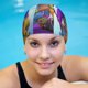 thumbnail image 4 of Vivo: El mono Gorro de Natación de Licra, Gorro de Baño de Tela Cómoda, Gorro Elástico Antideslizante para Hombres, Mujeres y Niños, 4 of 6