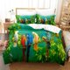 thumbnail image 1 of Macaws Bird Parrot Raining Black Quilt Duvet Cover Set Bedding Bedclothes3-Piece Bedding Set, 1 of 5