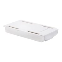 Magideal - Organizador De Almacenamiento Debajo Del Cajón Del Escritorio Cajón De La Bandeja De Almacenamiento Debajo Del Escritorio Cajones Para Lápices Debajo Blanco