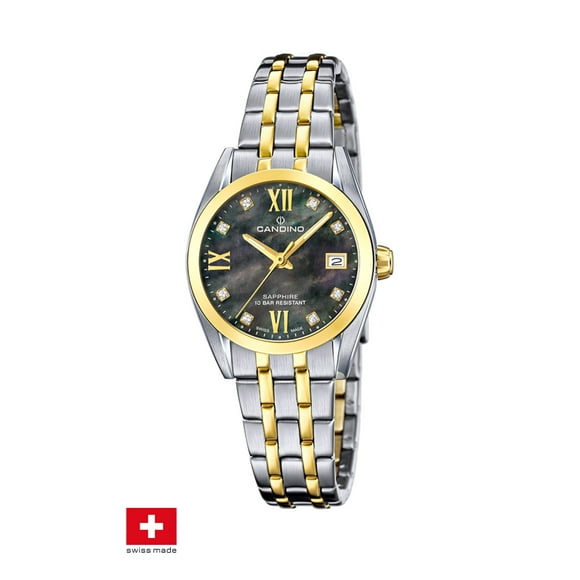 Reloj C4704/H Candino Swiss Negro Mujer Couples Classic