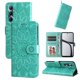 thumbnail image 1 of Funda tipo cartera FOXDOCK para Realme C65 4G , diseño girasol en relieve, cuero PU, cierre magnético, soporte y tarjetero, 1 of 5