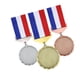 thumbnail image 3 of 3 Medallas De Metal En Blanco De Aleación De Zinc Con Cintas Para Competición Estilo B, 3 of 5