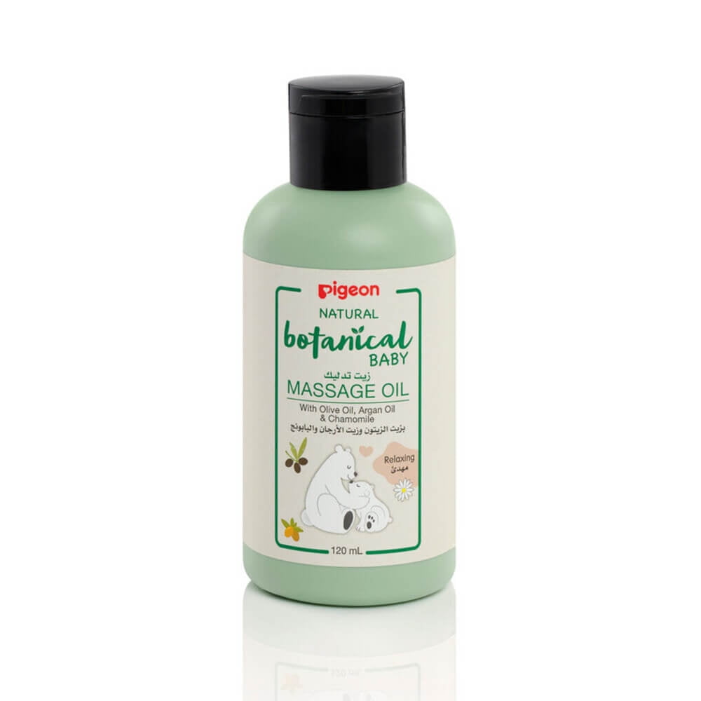 Pigeon - Aceite De Masaje Botánico Para Bebés 120ml