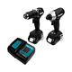 thumbnail image 3 of Kit Inalámbrico 18V Taladro + Atornillador Makita DLX2414X7B, 3 of 8