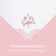thumbnail image 2 of Pañuelos Selected Hanky 28 cm Floral – Pack de 6, 2 of 7