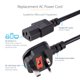 thumbnail image 2 of Cable de alimentación StarTech.com PXT101UK 1,8 m 10 A 250 V negro, 2 of 4