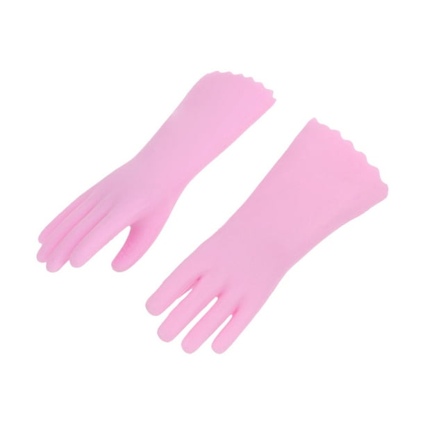 Guantes Para Casa De Muñecas, 3,5 Cm, 1:12, Para Escenas En Miniatura, Micropaisajes, Proyectos De Bricolaje, Color Rosa