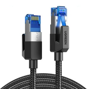 Cable De Red 5M Cat8 F/Ftp (40Gbps) Trenzado Negro Ugreen Nw153
