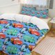 thumbnail image 1 of Blue Cars Lightning Mcqueen Comforter Set Soft 3 Pcs Twin Bedding Sets Thicken for All Season, 1 of 5