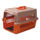 thumbnail image 2 of Jaula De Transporte Para Mascotas De Cara Dura Para Llevar Gatitos En Interiores Y Exteriores, Color Naranja, 2 of 5