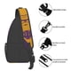 thumbnail image 5 of Bolsa Tipo Sling Psi Phi Cruzada Para Viaje Y Senderismo Para Hombre, 5 of 9