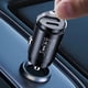 thumbnail image 3 of Cargador Auto Invisible Carga Rápida 15wtipoc 18wusb 12-24v Negro cc330, 3 of 3