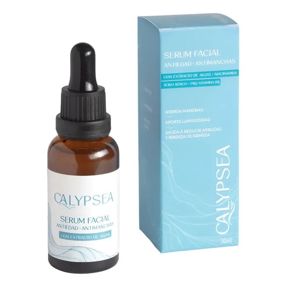 Serum Facial Antimanchas Antiedad Con Algas 30ml Calypsea
