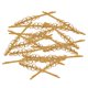 thumbnail image 1 of Moda metal flor pieza horquilla accesorios para el cabello de oro, 1 of 5