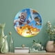 thumbnail image 5 of Zoo Battle Arena Plato decorativo de porcelana fina (bone china), plato decorativo de cerámica para hogar, oficina, soporte de pared, platos decorativos para dormitorio - 6 pulgadas (15 cm), 5 of 6