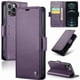 thumbnail image 1 of CaseMe tipo cartera iPhone 12 Pro Max con cierre magnético, RFID, tarjetero, soporte, carga inalámbrica, 1 of 5