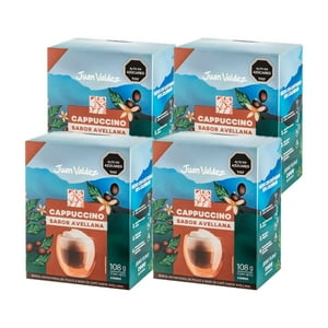 Pack X4 Mixes Juan Valdez Cappuccino Avellana