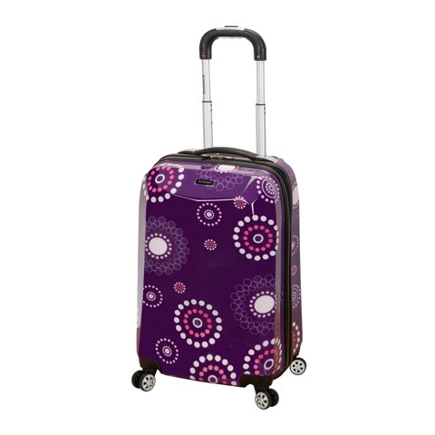 Equipaje Rockland Vision Hardside Spinner 20 Purple Pearl
