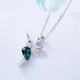thumbnail image 2 of Collar colibrí plata 925, 2 of 3