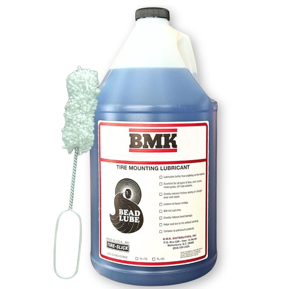 Lubricante para montaje de llantas BMK Distributors 3.78 L con aplicador