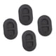 thumbnail image 1 of Tapones De Drenaje Para Bandeja De Piso De 4 Piezas, Reemplazo Negro Para Jeep Wrangler JL 2018+, 1 of 5