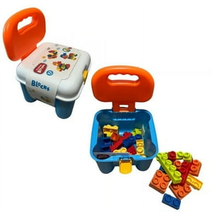 Oem - Silla Con Bloques Construccion 32 Pzs Juguetes Construccion