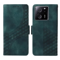 Carcasa Foxdock Xiaomi 13T Pro De Cuero Pu, Diseño Acolchado Clásico, Protección Contra Caídas Y Rayones