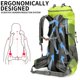 thumbnail image 4 of Mochila de senderismo King'sGuard 70L+5L impermeable para hombre y mujer, 4 of 7
