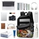 thumbnail image 3 of Vecinos Invasores-theme Backpack, Campus style schoolbag Bookbag with Adjustable Shoulder Straps And Large Zip Compartment, Unisex Travel Bags., 3 of 6
