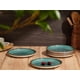 thumbnail image 2 of Juego de platos llanos ONEMORE Ceramic, 8,5 pulgadas, porcelana verde azulado, x6, 2 of 8