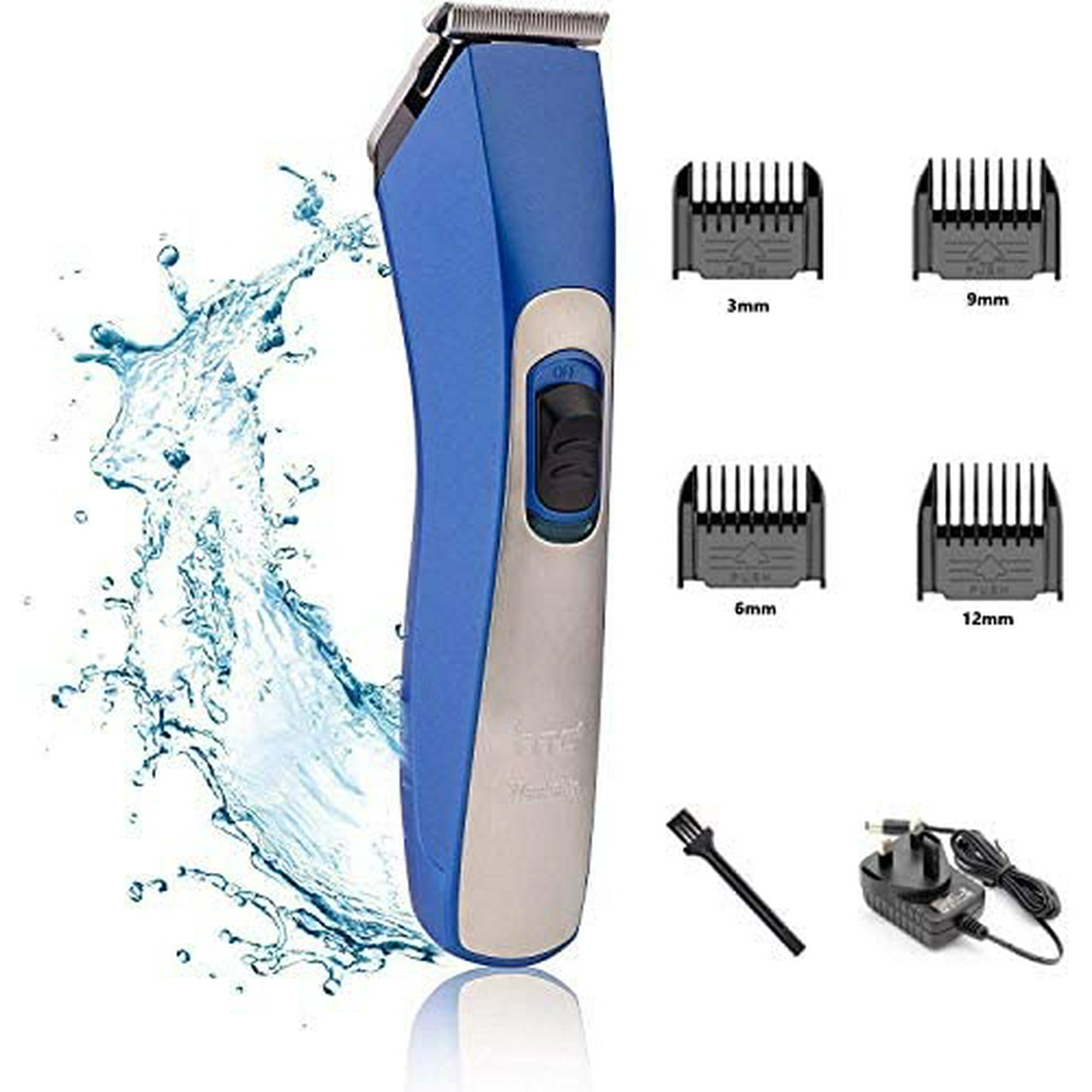Maquina Corta Cabello Recargable Inalámbrica Htc + Accesorios