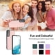thumbnail image 3 of Funda Antigolpes para Samsung Galaxy S22 Cubierta Delgada Rosa, 3 of 6