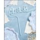 thumbnail image 2 of Pajilla XL azul para novia – 30 cm – Fetti de xo, 2 of 7