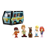 Figuras Fundidas A Presión Jada Toys Metalfigs 2.5 Scooby-Doo! ¡Paquete De 5