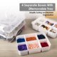 thumbnail image 2 of Caja de Almacenamiento CraftGenes 23x18x24 cm Blanca de 4 Niveles, 2 of 9